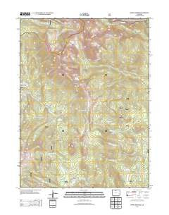 Bowen Mountain Colorado Historical topographic map, 1:24000 scale, 7.5 X 7.5 Minute, Year 2013