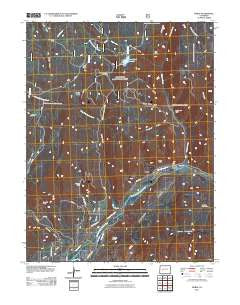 Bowie Colorado Historical topographic map, 1:24000 scale, 7.5 X 7.5 Minute, Year 2011