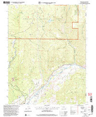 Bowie Colorado Historical topographic map, 1:24000 scale, 7.5 X 7.5 Minute, Year 2001