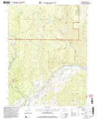 Bowie Colorado Historical topographic map, 1:24000 scale, 7.5 X 7.5 Minute, Year 2001