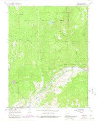Bowie Colorado Historical topographic map, 1:24000 scale, 7.5 X 7.5 Minute, Year 1965