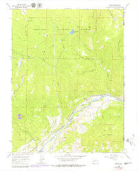 Bowie Colorado Historical topographic map, 1:24000 scale, 7.5 X 7.5 Minute, Year 1965