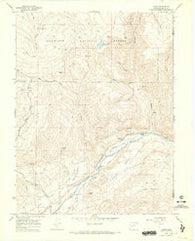 Bowie Colorado Historical topographic map, 1:24000 scale, 7.5 X 7.5 Minute, Year 1965