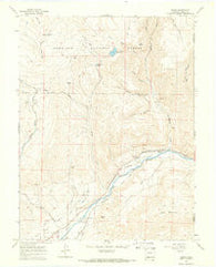 Bowie Colorado Historical topographic map, 1:24000 scale, 7.5 X 7.5 Minute, Year 1965