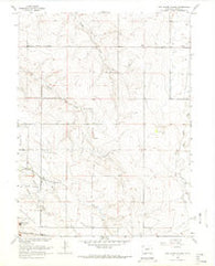 Box Elder School Colorado Historical topographic map, 1:24000 scale, 7.5 X 7.5 Minute, Year 1966