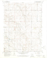 Box Elder School Colorado Historical topographic map, 1:24000 scale, 7.5 X 7.5 Minute, Year 1966