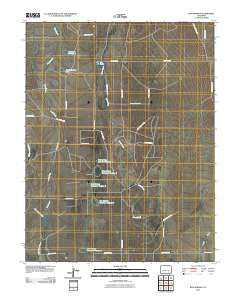 Box Springs Colorado Historical topographic map, 1:24000 scale, 7.5 X 7.5 Minute, Year 2010