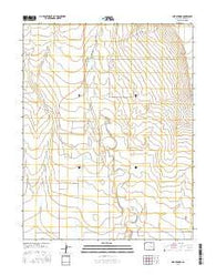 Box Springs Colorado Current topographic map, 1:24000 scale, 7.5 X 7.5 Minute, Year 2016