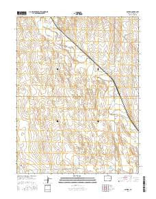 Boyero Colorado Current topographic map, 1:24000 scale, 7.5 X 7.5 Minute, Year 2016