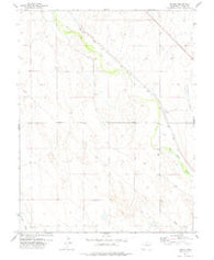 Boyero Colorado Historical topographic map, 1:24000 scale, 7.5 X 7.5 Minute, Year 1978