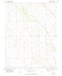 Boyero Colorado Historical topographic map, 1:24000 scale, 7.5 X 7.5 Minute, Year 1978