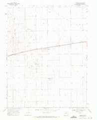 Brandon Colorado Historical topographic map, 1:24000 scale, 7.5 X 7.5 Minute, Year 1968