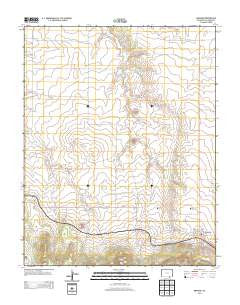 Branson Colorado Historical topographic map, 1:24000 scale, 7.5 X 7.5 Minute, Year 2013