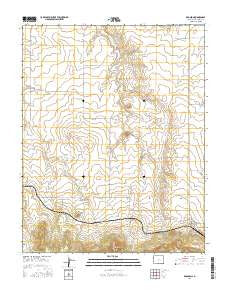 Branson Colorado Current topographic map, 1:24000 scale, 7.5 X 7.5 Minute, Year 2016