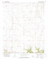 Branson SE Colorado Historical topographic map, 1:24000 scale, 7.5 X 7.5 Minute, Year 1972