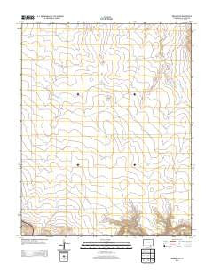 Branson SE Colorado Historical topographic map, 1:24000 scale, 7.5 X 7.5 Minute, Year 2013
