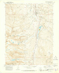 Breckenridge Colorado Historical topographic map, 1:24000 scale, 7.5 X 7.5 Minute, Year 1970