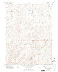 Breeze Mountain Colorado Historical topographic map, 1:24000 scale, 7.5 X 7.5 Minute, Year 1971