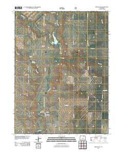 Briggsdale Colorado Historical topographic map, 1:24000 scale, 7.5 X 7.5 Minute, Year 2011