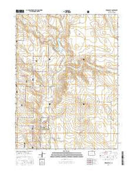 Briggsdale Colorado Current topographic map, 1:24000 scale, 7.5 X 7.5 Minute, Year 2016