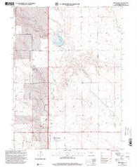 Briggsdale Colorado Historical topographic map, 1:24000 scale, 7.5 X 7.5 Minute, Year 1997