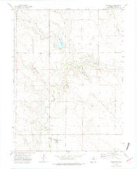 Briggsdale Colorado Historical topographic map, 1:24000 scale, 7.5 X 7.5 Minute, Year 1972