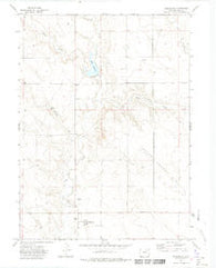 Briggsdale Colorado Historical topographic map, 1:24000 scale, 7.5 X 7.5 Minute, Year 1972