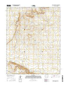 Brown Sheep Camp Colorado Current topographic map, 1:24000 scale, 7.5 X 7.5 Minute, Year 2016