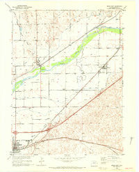 Brush East Colorado Historical topographic map, 1:24000 scale, 7.5 X 7.5 Minute, Year 1951