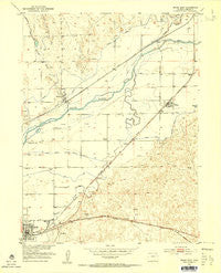Brush East Colorado Historical topographic map, 1:24000 scale, 7.5 X 7.5 Minute, Year 1951