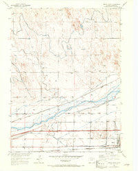 Brush West Colorado Historical topographic map, 1:24000 scale, 7.5 X 7.5 Minute, Year 1951