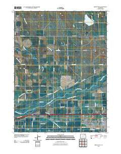 Brush West Colorado Historical topographic map, 1:24000 scale, 7.5 X 7.5 Minute, Year 2010