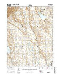 Buckeye Colorado Current topographic map, 1:24000 scale, 7.5 X 7.5 Minute, Year 2016