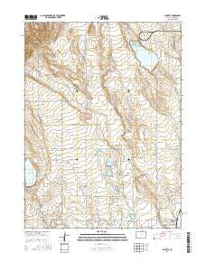 Buckeye Colorado Current topographic map, 1:24000 scale, 7.5 X 7.5 Minute, Year 2016