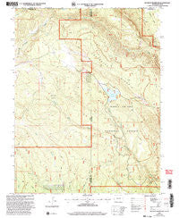 Buckeye Reservoir Colorado Historical topographic map, 1:24000 scale, 7.5 X 7.5 Minute, Year 2001