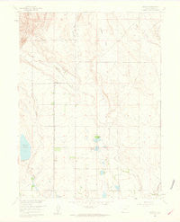 Buckeye Colorado Historical topographic map, 1:24000 scale, 7.5 X 7.5 Minute, Year 1960