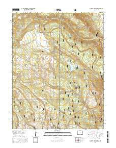 Buckeye Reservoir Colorado Current topographic map, 1:24000 scale, 7.5 X 7.5 Minute, Year 2016