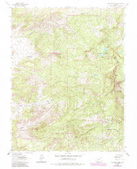 Buckhorn Lakes Colorado Historical topographic map, 1:24000 scale, 7.5 X 7.5 Minute, Year 1963