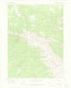 Buckhorn Mountain Colorado Historical topographic map, 1:24000 scale, 7.5 X 7.5 Minute, Year 1962