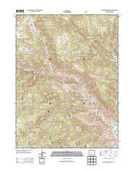Buckhorn Mountain Colorado Historical topographic map, 1:24000 scale, 7.5 X 7.5 Minute, Year 2013