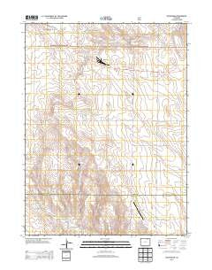 Buckingham Colorado Historical topographic map, 1:24000 scale, 7.5 X 7.5 Minute, Year 2013