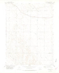 Buckingham Colorado Historical topographic map, 1:24000 scale, 7.5 X 7.5 Minute, Year 1978