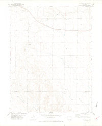Buckingham Colorado Historical topographic map, 1:24000 scale, 7.5 X 7.5 Minute, Year 1978