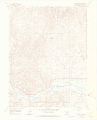 Buckskin Point Colorado Historical topographic map, 1:24000 scale, 7.5 X 7.5 Minute, Year 1966
