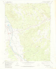 Buena Vista East Colorado Historical topographic map, 1:24000 scale, 7.5 X 7.5 Minute, Year 1983