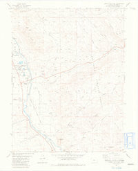 Buena Vista East Colorado Historical topographic map, 1:24000 scale, 7.5 X 7.5 Minute, Year 1983