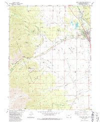 Buena Vista West Colorado Historical topographic map, 1:24000 scale, 7.5 X 7.5 Minute, Year 1982