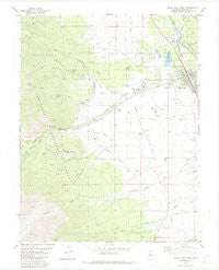 Buena Vista West Colorado Historical topographic map, 1:24000 scale, 7.5 X 7.5 Minute, Year 1982