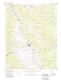 Buena Vista Colorado Historical topographic map, 1:62500 scale, 15 X 15 Minute, Year 1955