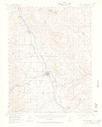 Buena Vista Colorado Historical topographic map, 1:62500 scale, 15 X 15 Minute, Year 1955